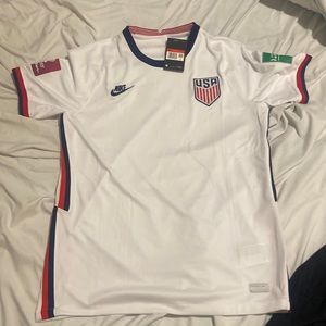Usa home soccer jersey